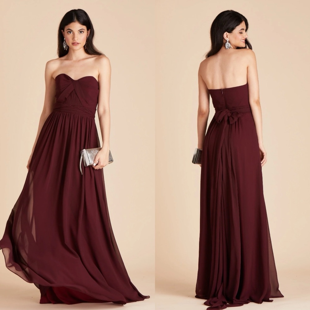 NWT Birdy Grey maroon maxi size small